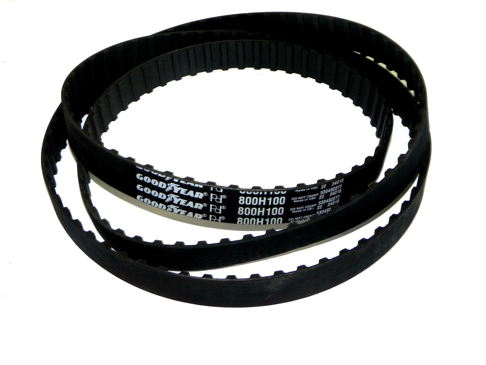 NEW GOODYEAR 800H100 TIMING BELT POWERGRIP 80X1INCH 1/2INCH PITCH
