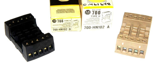 LOT OF 2 NEW ALLEN BRADLEY 700-HN102 11 PIN, RELAY, 10A, TYPE H, 700HN102