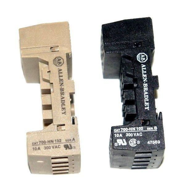 LOT OF 2 NEW ALLEN BRADLEY 700-HN102 11 PIN, RELAY, 10A, TYPE H, 700HN102