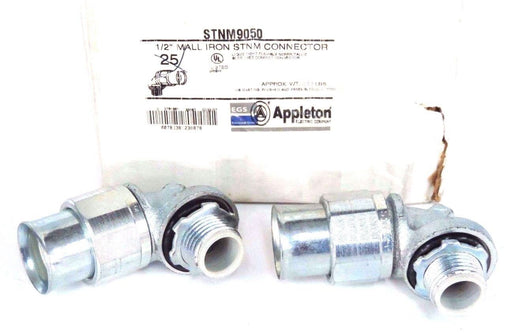 LOT OF 16 NIB APPLETON STNM-9050 90 DEGREE ELBOW FITTINGS STNM9050
