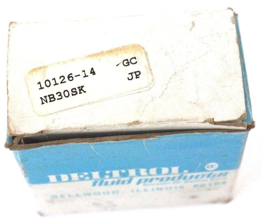 NIB DELTROL NB30SK FEMALE-TO-FEMALE NEEDLE VALVE 10126-14