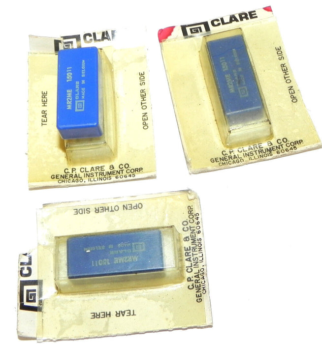 LOT OF 3 NEW C.P. CLARE MR2ME 15011 RELAYS