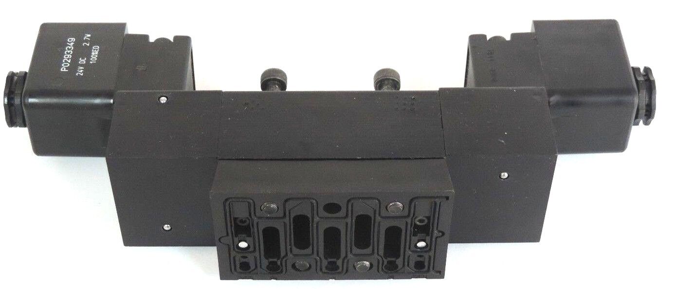 NIB PARKER H12WXBG619000FB AIR SOLENOID VALVE 24VDC: 2.3 W MAX 145 PSI