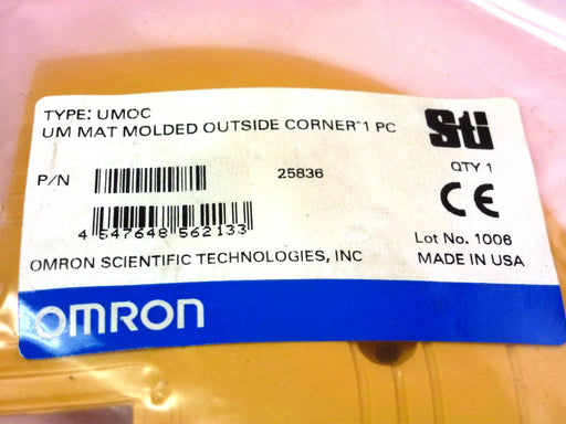 OMRON STI UMOC 25836 UM MAT MOLDED OUTSIDE CORNER 1 PC UM0C NEW