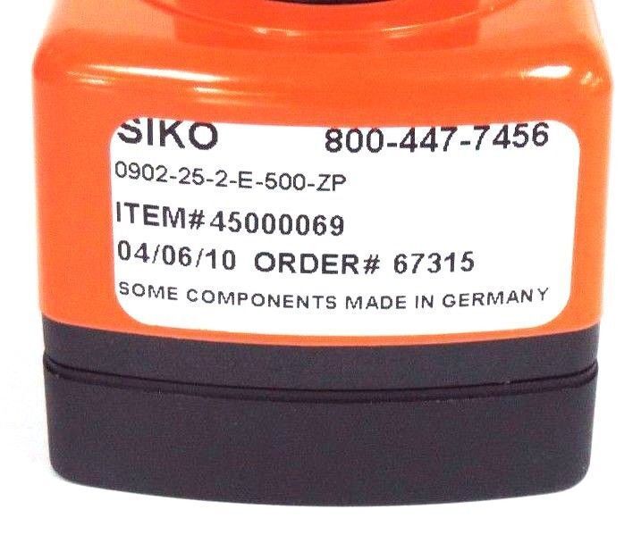 NEW SIKO 0902-25-2-E-500-ZP COUNTER 45000069, 0902252E500ZP