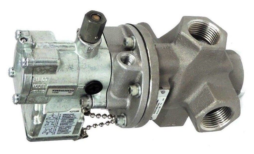 NIB PARKER N3557N00153G 3WAY NC VALVE 120 VOLT K065N03553G