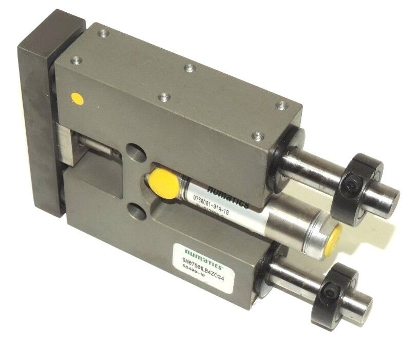 NEW NUMATICS SH07501LB4ZCS4 SH SERIES LINEAR SLIDE WITH 07500D01-01A-10 CYLINDER