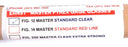 LOT OF 2 NEW ERNST GAGE 3/4" X 34-1/4" STANDARD CLEAR MASTER PYREX GAGE GLASSES