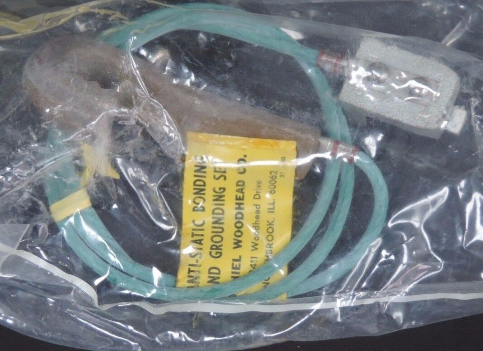 NIB DANIEL WOODHEAD 141203 GROUNDING KIT W/ 3FT CABLE, J HOOK AND BEAM CLAMP