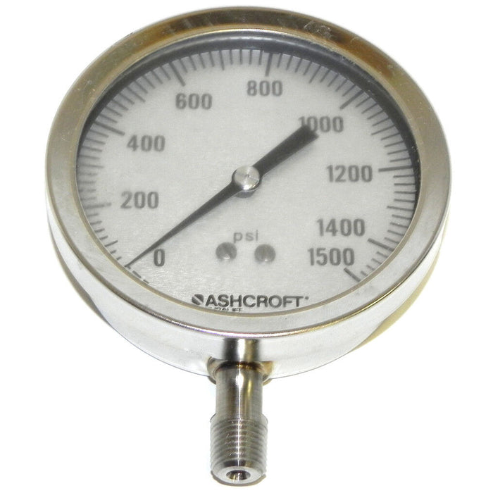 NIB ASHCROFT 35-1009SW-02L-XLJ INDUSTRIAL DURALIFE GAUGE 351009SW02LXLJ