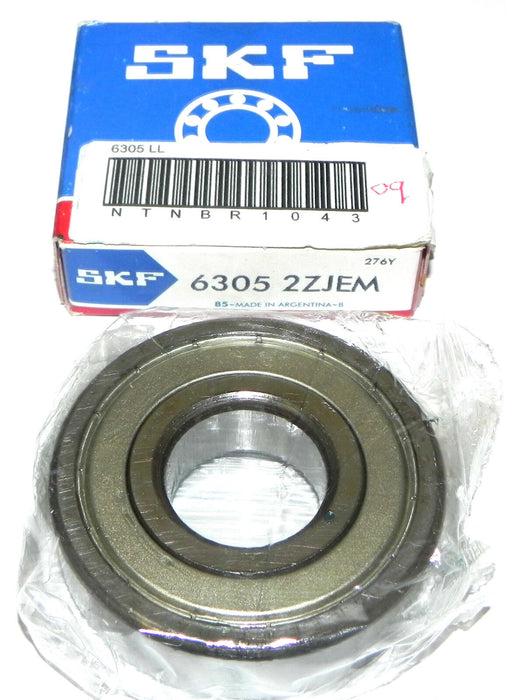 NIB SKF 63052ZJEM SINGLE ROW BALL BEARING 6305 2ZJEM