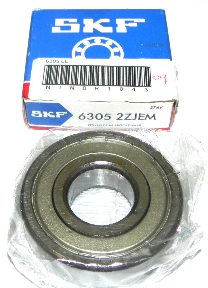 NIB SKF 63052ZJEM SINGLE ROW BALL BEARING 6305 2ZJEM