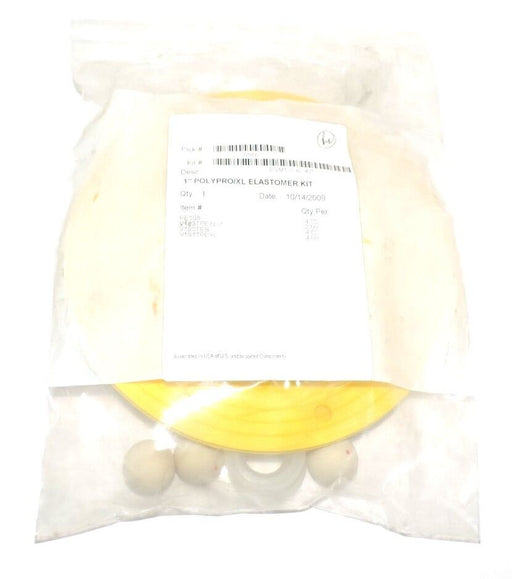 NEW 1" POLYPRO PVM1.0XL ELASTOMER KIT PVM10XL