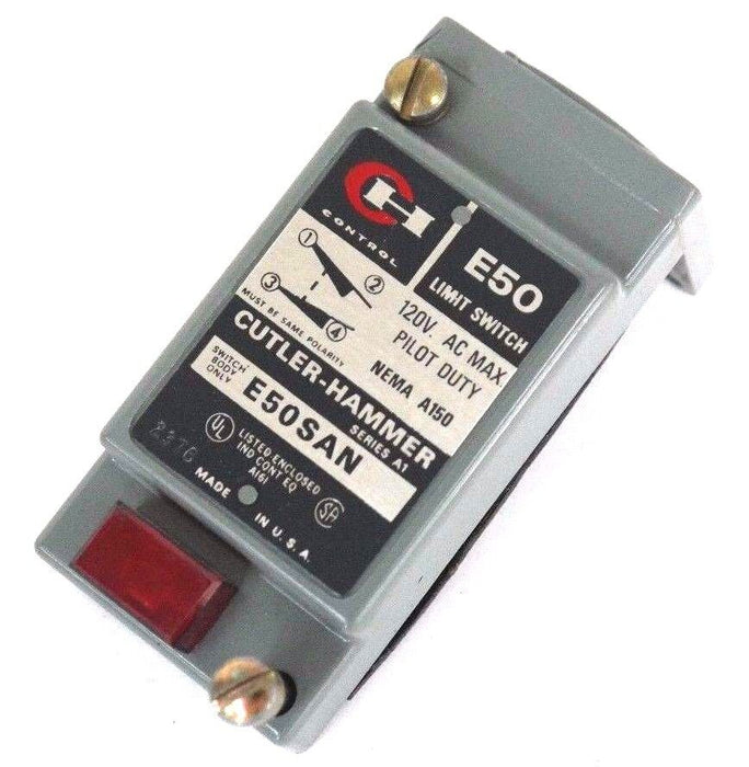 NIB EASTON CUTLER HAMMER E50-SAN LIMIT SWITCH BODY 120V E50SAN