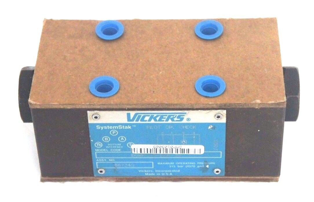 VICKERS DGMPC-5-BAK-30 CHECK VALVE SYSTEMSTAK ASSY NO. 867340 DGMPC5BAK30