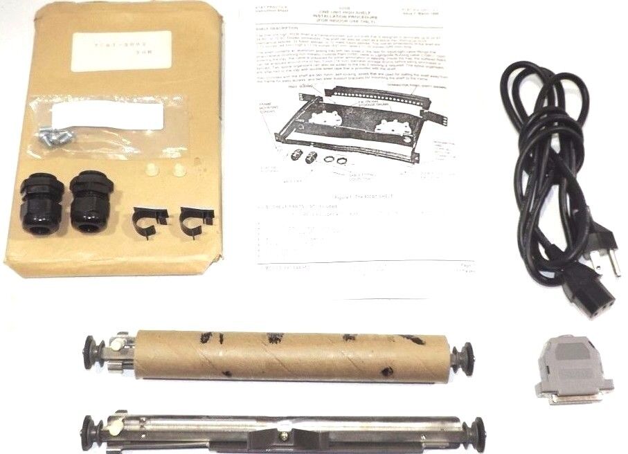NEW AT&T 600B ONE UNIT HIGH FRAME MOUNTED PULL OUT SHELF KIT 600B1
