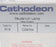 NIB CATHODEON TYPE R16 10V DEUTERIUM LAMP CD9754