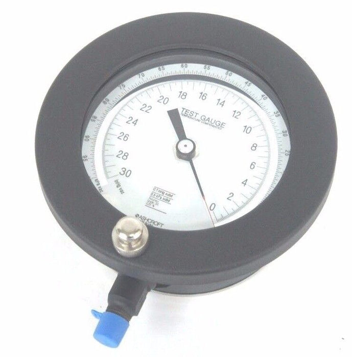 NIB ASHCROFT 45 1082AS 02L 4-1/2" TEST GAUGE 451082AS02L 1NA14382-017