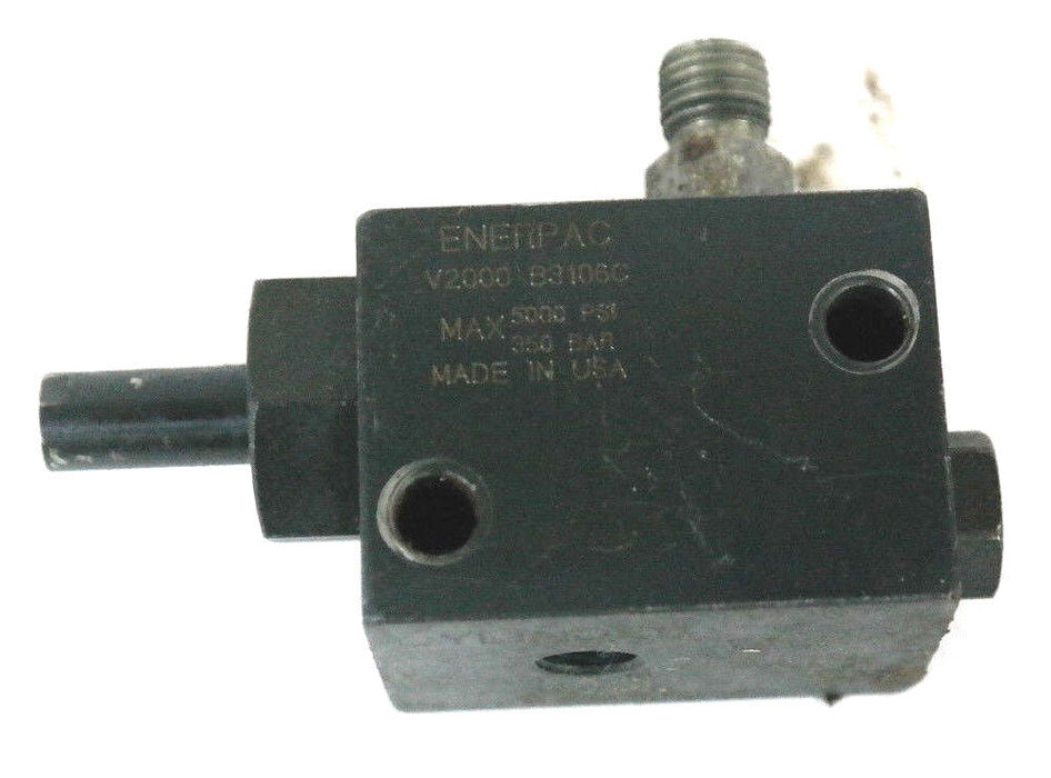 ENERPAC V2000 B3106C RELIEF VALVE 5000PSI 350BAR MAX V2000B3106C