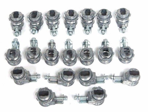 LOT OF 20 NEW BRIDGEPORT 560-DCS CABLE CONNECTOR BOX 12/3 MC