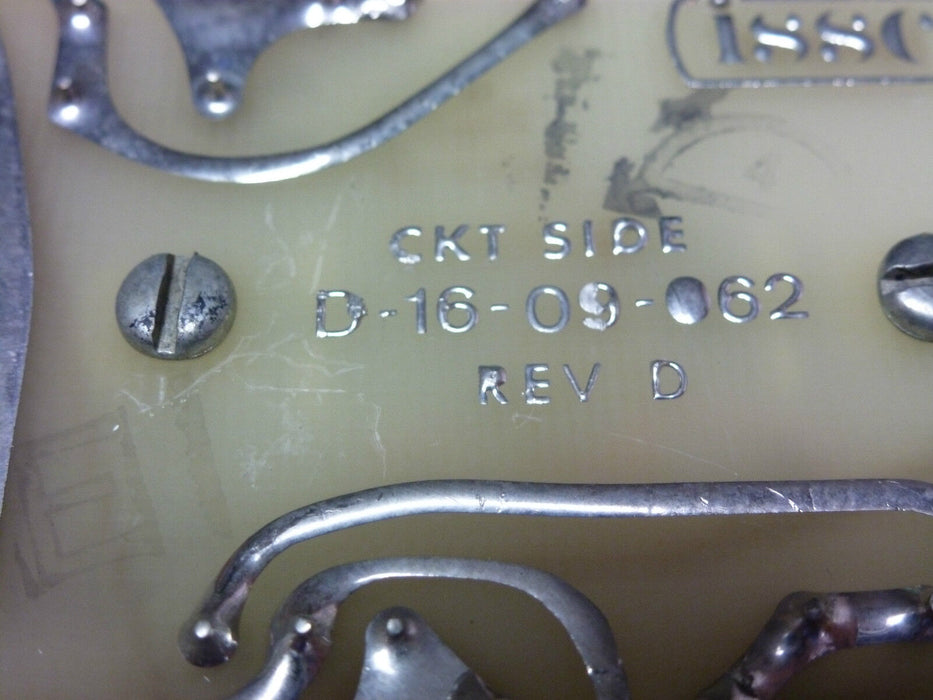 ISSC D-16-12-210 REV. B M/N 350-PB COMP SIDE D-16-09-062D CKT SIDE D-16-09-062