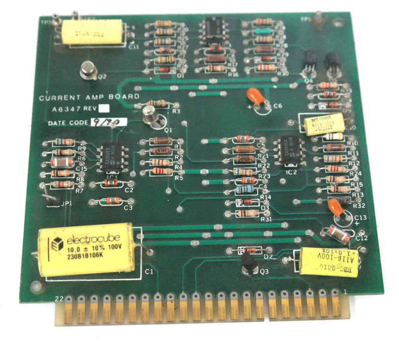 CONTRAVES PC0784-01 CURRENT AMP BOARD A6347 REV. E
