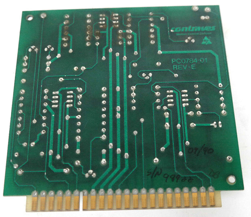 CONTRAVES PC0784-01 CURRENT AMP BOARD A6347 REV. E