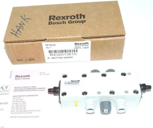 NIB REXROTH BOSCH R432013810 740 VALVE 150 MAX. PSI