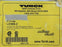 NEW TURCK P/N: SB 3T-6/S105 ID: U2486-2 MINIFAST MOLDED CORDSET