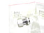 LOT OF 3 NEW IFM E11114 MOUNTING SLEEVES M12 X 1