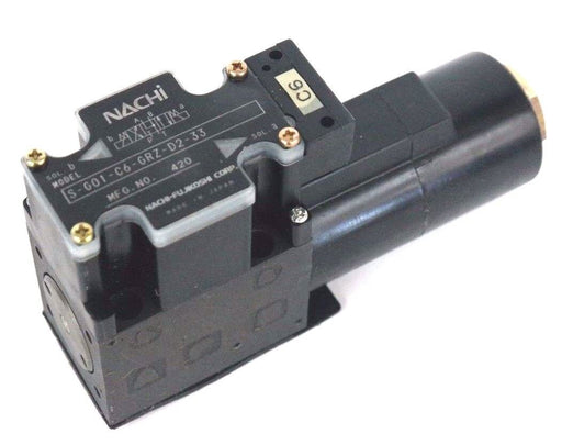 NEW NACHI S-G01-C6-GRZ-D2-33 DIRECTIONAL CONTROL VALVE SG01C6GRZD233