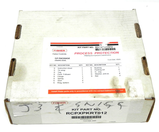 NEW FISHER RCPXPKRT012 KIT