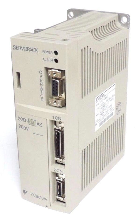 NIB YASKAWA SERVOPACK SGD-04AS SERVO DRIVE 1 PHASE, 6AMPS SGD04AS