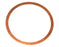 NEW MPW EMERSON PROCESS 17A1589X012 GASKET- 4.06X4.59X.03 COPPER