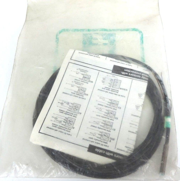 NEW PEPPERL + FUCHS NJ0.8-5GM27-E2 PROXIMITY SWITCH .8MM RANGE 10-30VDC, 19637