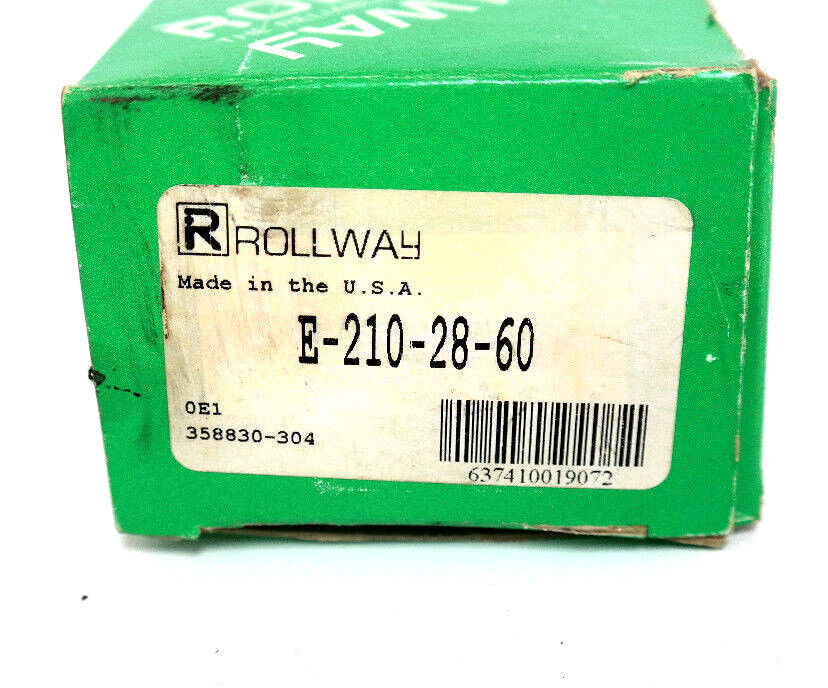NIB ROLLWAY E-210-28-60 BEARING E2102860