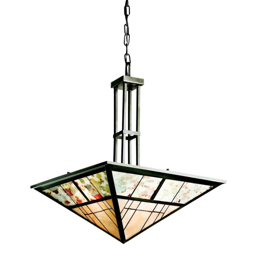 KICHLER 65316 PRAIRIE RIDGE 3 LIGHT INVERTED PENDANT IN OLDE BRONZE K-65316