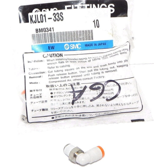 NEW SMC KJL01-33S FITTINGS KJL0133S (PACK OF 7)