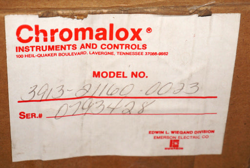 NIB CHROMALOX 3913-21160-0023 PROCESS CONTROLLER 0-100% RANGE TYPE: 4-20