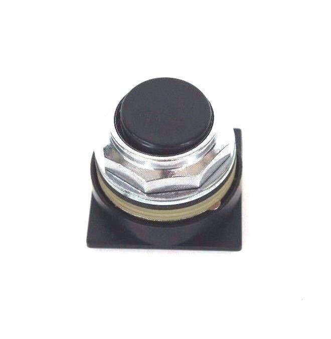 NIB GENERAL ELECTRIC CR104PBG00B1 PUSHBUTTON OPERATOR BLACK CAP