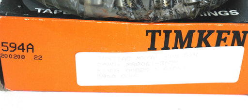 NIB TIMKEN 594A TAPERED ROLLER BEARING CONE