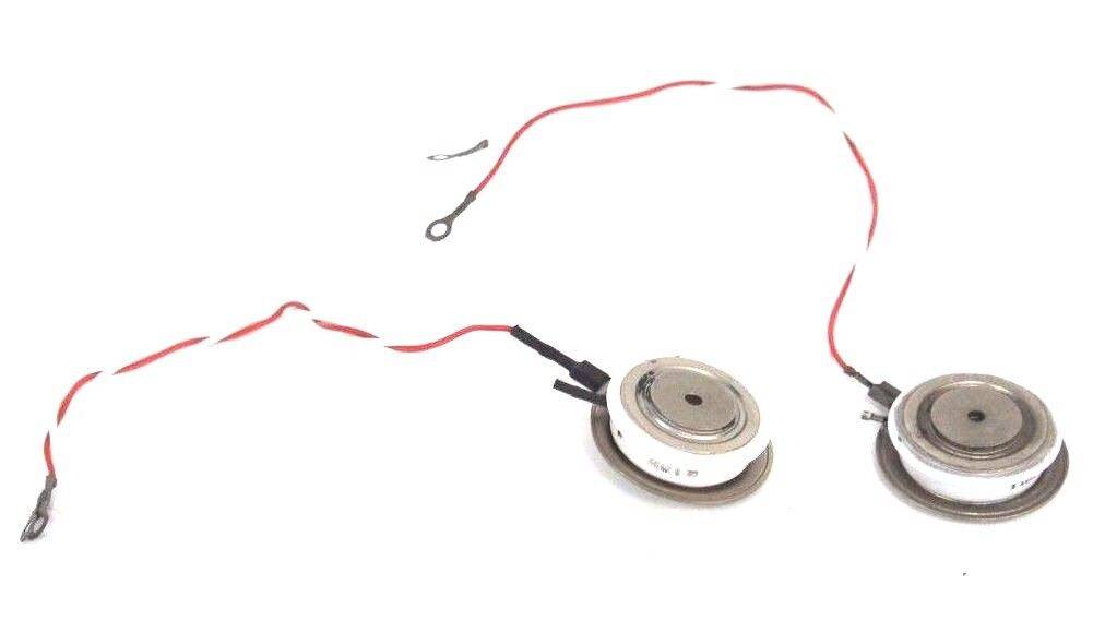 LOT OF 2 GE 2489 RECTIFIER THYRISTORS 2489 8252