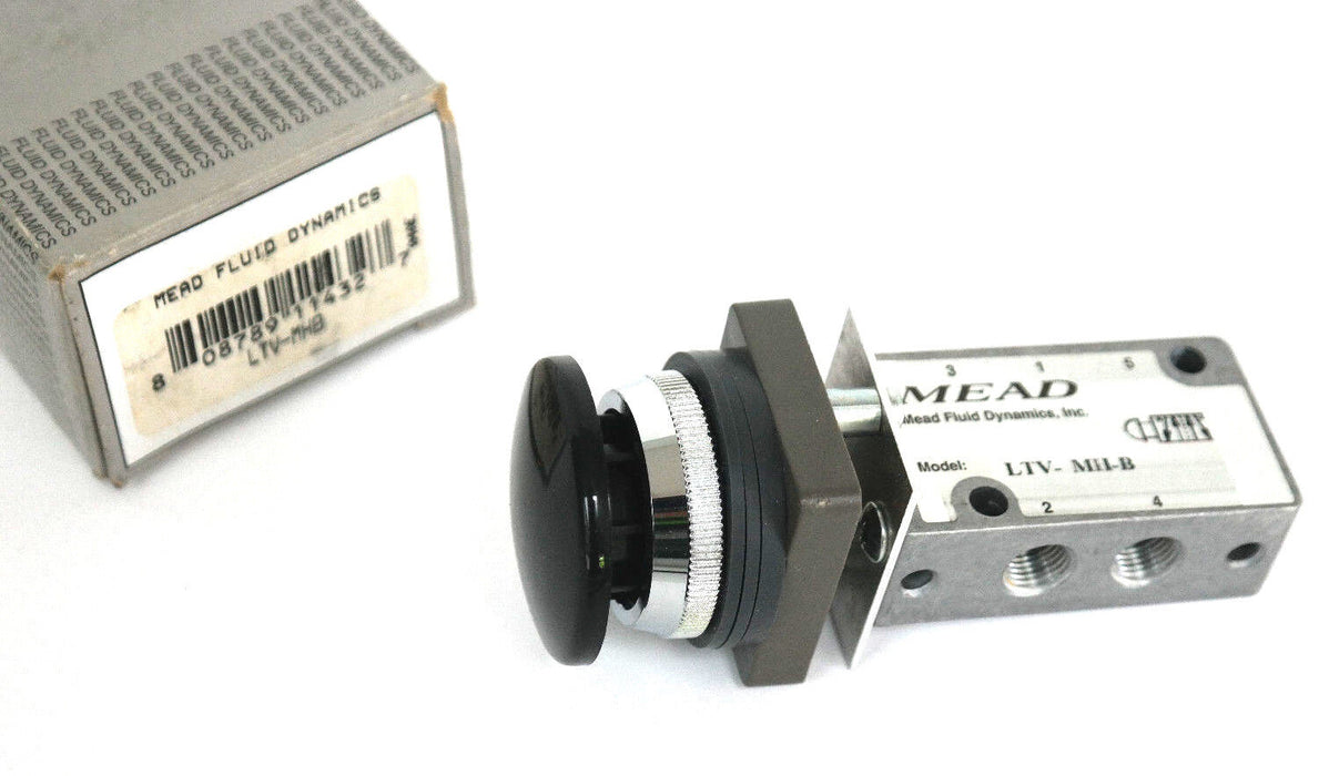 NIB MEAD LTV-MHB MUSHROOM HEAD 4-WAY LIGHT TOUCH VALVE LTVMHB