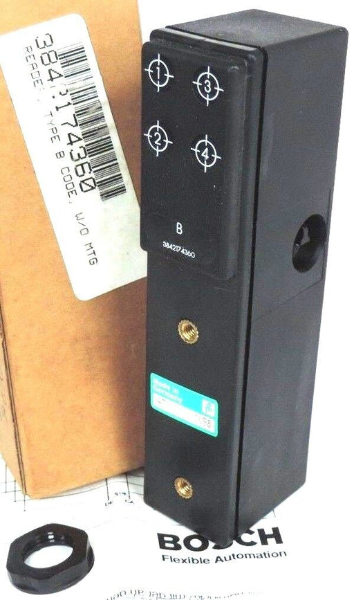 NIB BOSCH REXROTH 3842174360 CODE READER, TYPE B, ID10/LB, 3-842-174-360