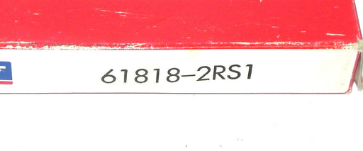 NIB SKF 61818-2RS1 GROOVED BALL BEARING 618182RS1