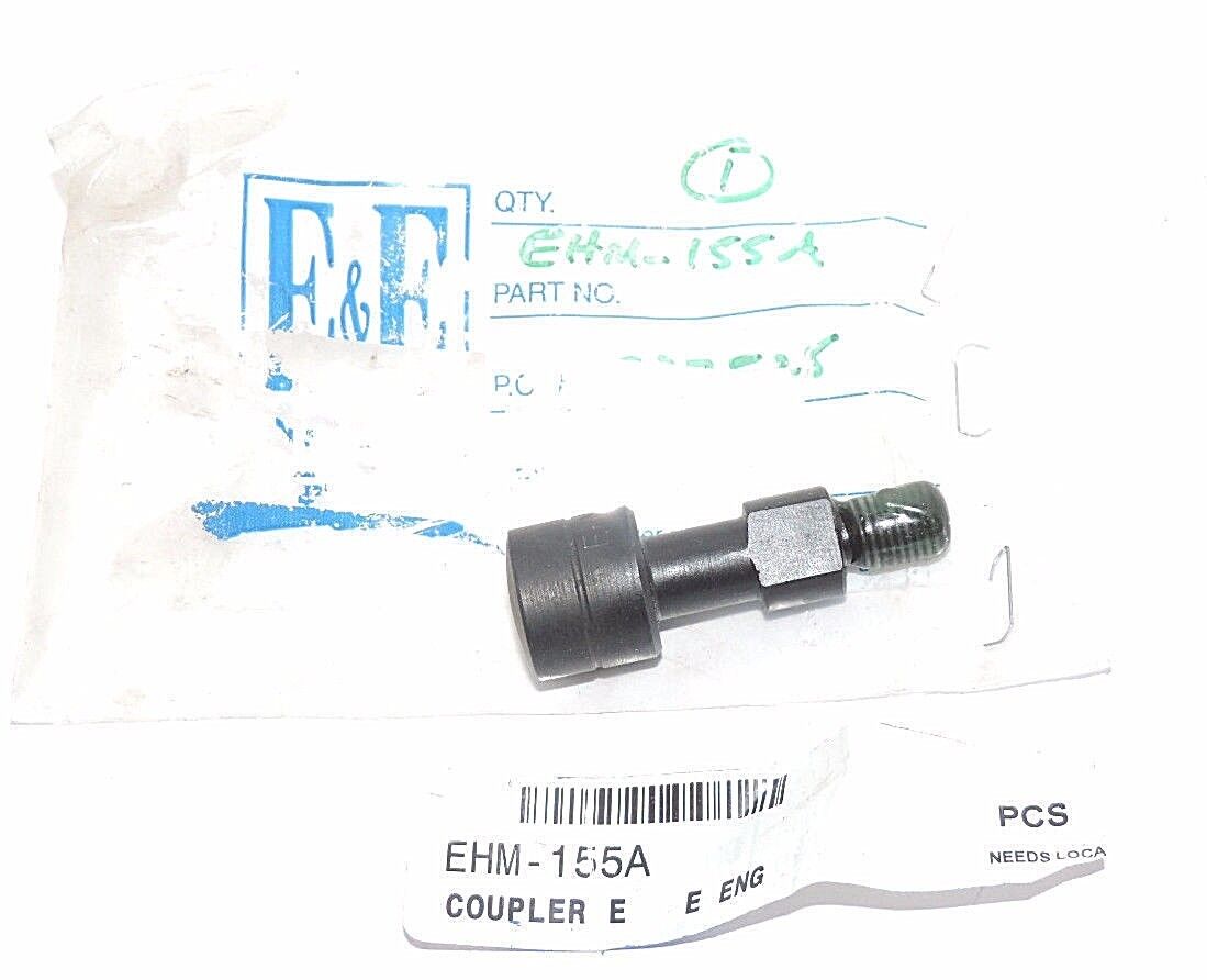 NEW E&H EHM-155A COUPLER THREAD M10 x 1.25 MALE, EHM155A