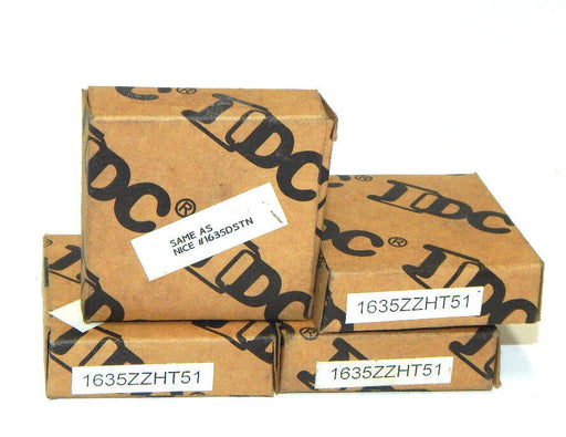LOT OF 4, IDC 1635ZZHT51 LINEAR BEARING 3/4" x 1-3/4", EQUIVALENT: NICE 1635DSTN