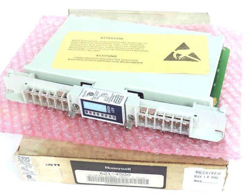 NIB HONEYWELL ISSC 621-4500 SOURCE INPUT MODULE 12-24VDC SOURCE 8-POINT 6214500