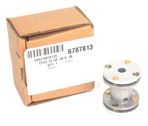 NIB REXNORD 6787813 CPLG CC 50 .38 X .38 COUPLING 698210878139
