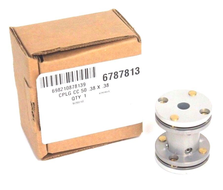 NIB REXNORD 6787813 CPLG CC 50 .38 X .38 COUPLING 698210878139
